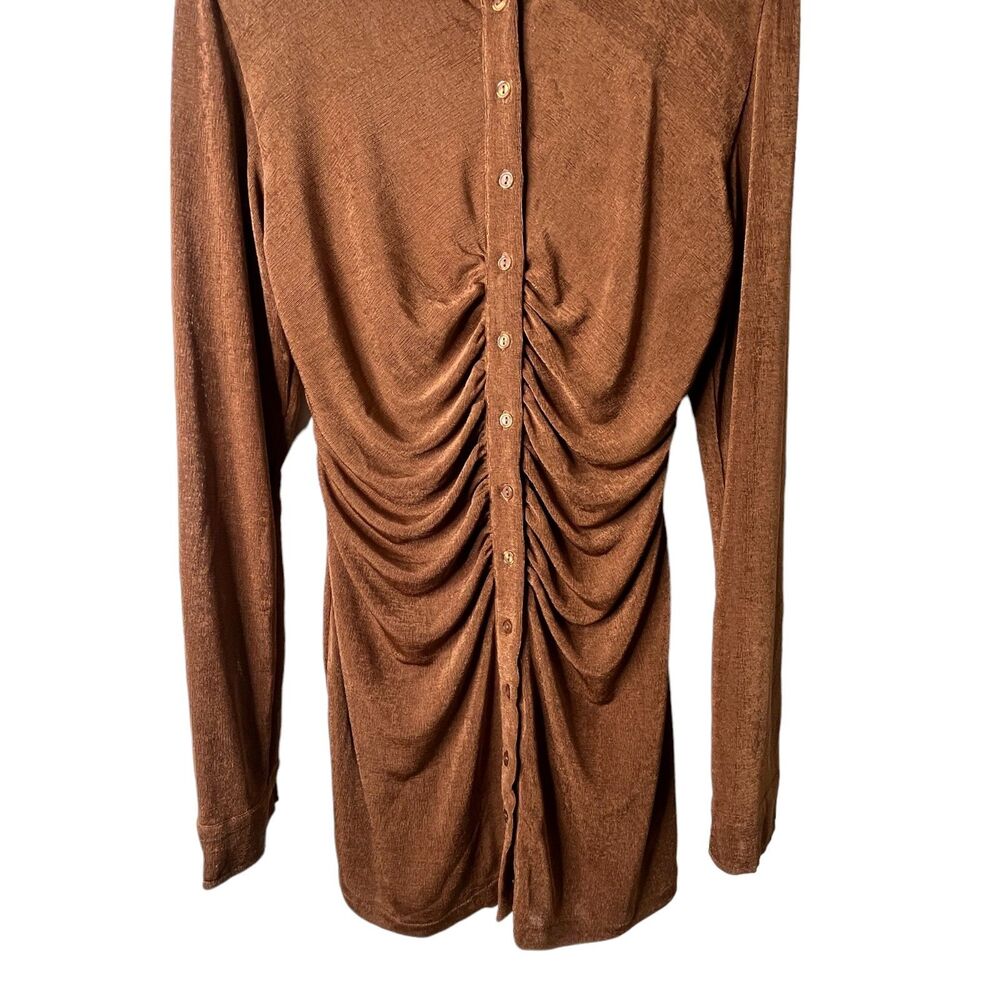 NWT With Jean Andy Dress in Chocolate Sz XL - Picture 5 of 10
